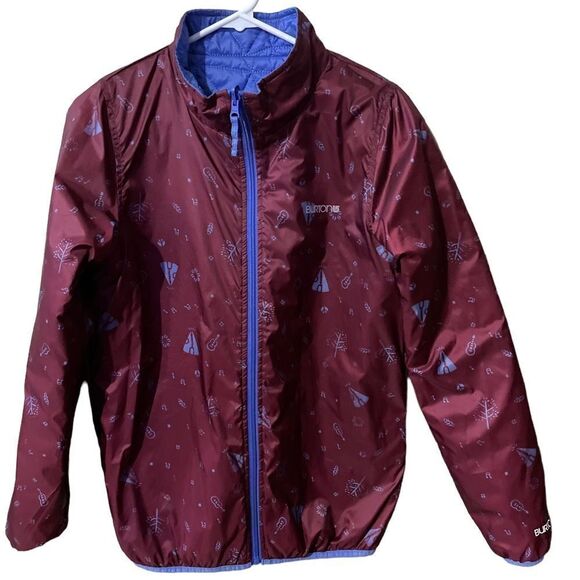 Burton Madison Snow Packable Jacket Coat Lightweight Reversible Puffer - M - Picture 1 of 11